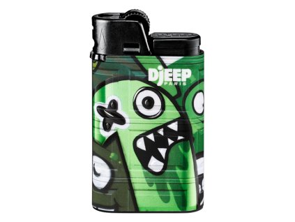 djeep feuerzeuge graffiti versch motive 24er display 3