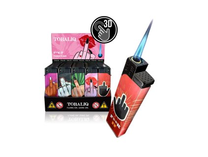 3d alu jet motivfeuerzeug fk it50er display 5