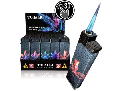 zapalovac 3d alu jet luminous buds SHAMANTOBACCO.cz 01