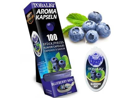 tobaliq blueberrymint aromakapsel mit 100 kugeln 01