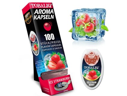 tobaliq icestrawberry aromakapsel mit 100 kugeln 01