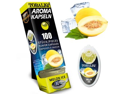 tobaliq melon ice aromakapsel mit 100 kugeln 01