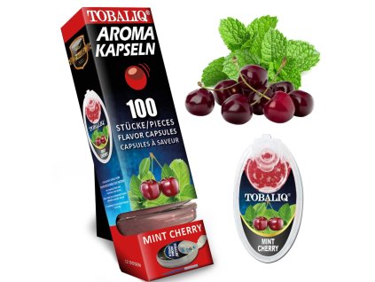 tobaliq mintcherryaromakapsel mit 100 kugeln 01