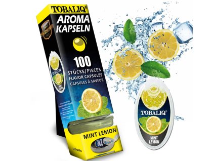 tobaliq mintlemonaromakapsel mit 100 kugeln 01