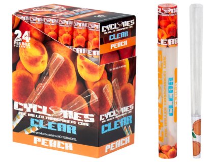 dutinky cyclones clear peach SHAMANTOBACCO.cz 01