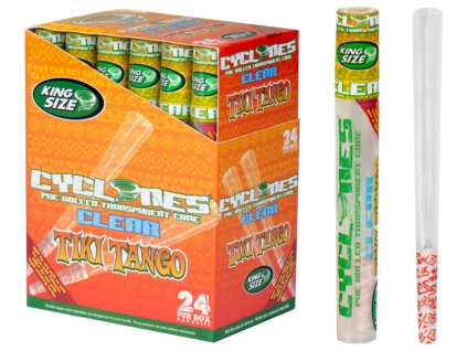 dutinky cyclones clear tiki tango SHAMANTOBACCO.cz 01