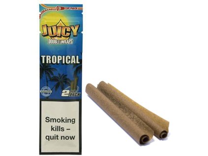 Juicy Jays Double Wrap 2ks blunty tropical