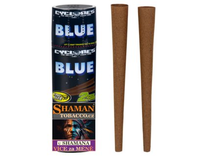 dutinky cyclones blunt cones 2ks blue SHAMANTOBACCO.cz 025