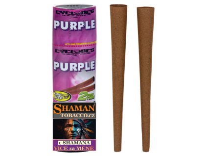 dutinky cyclones blunt cones 2ks purple SHAMANTOBACCO.cz 025