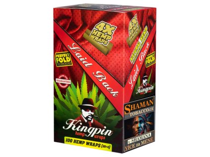 Blunty KINGPIN Hemp Wraps 4ks - Laid Back