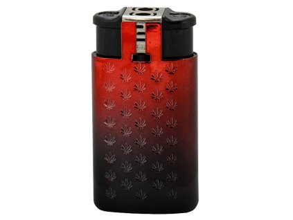 zapalovac 2v1 metal red 01