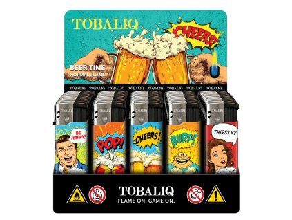 zapalovac piezzo TOBALIQ beer time SHAMANTOBACCO.cz 02