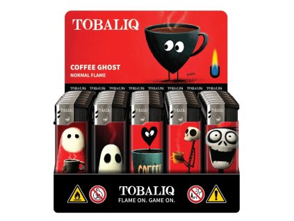 zapalovac piezzo TOBALIQ coffee ghost SHAMANTOBACCO.cz 02