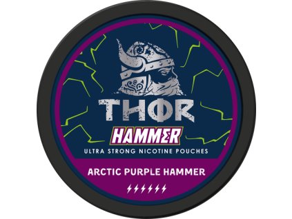 THOR Ultra Strong HAMMER Arctic Purple - nikotinové sáčky