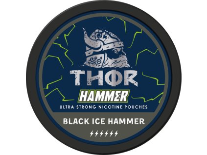 THOR Ultra Strong HAMMER Black Ice Strong - nikotinové sáčky