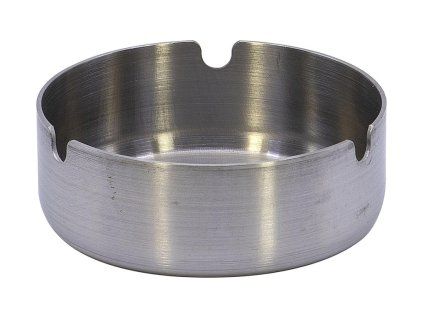 Kovový popelník s průměrem 8cm