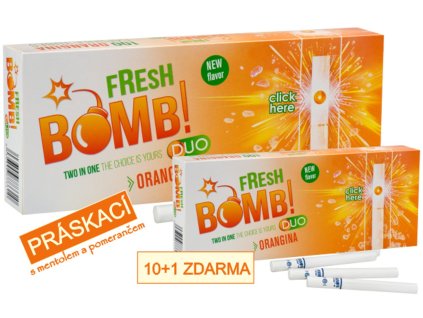 10+1 zdarma dutinky fresh bomb orange SHAMANTOBACCO.cz 012