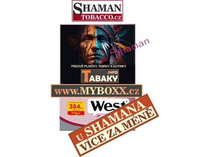 popis tabak WEST red 173g VICEzaMENE 01