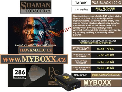 ps black 129g shamantobacco.cz 01111