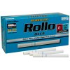 10x Cigaretové dutinky Ultra slim ROLLO BLUE 200 - Ø6,5mm + 1 zdarma