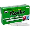 10x Cigaretové dutinky Micro slim mentolové ROLLO GREEN 200 - Ø5,5mm + 1 zdarma