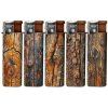Zapalovače Piezzo Wooden Lighter
