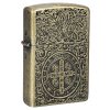 Benzínový zapalovač ZORRO®  CONSTANTINE 01 + zdarma benzín Zippo 125ml