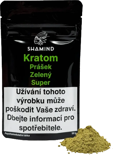 Zelený kratom Shamind