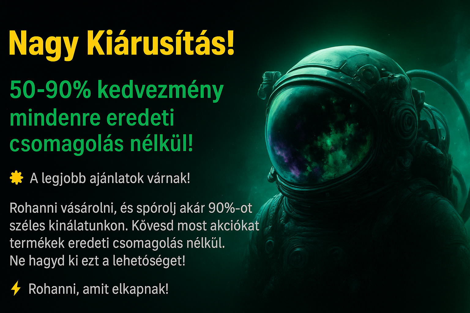 Sleva na zboží bez obalu