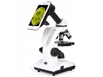 Mikroskop elektryczny XSP75 X40 X100 X400 DLA DZIECI I DOROSLYCH