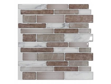 Samolepici dlazdice Art3d 30x30 cm mramorovy vzor do kuchyne koupelny