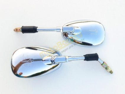 chromova zrcatka na motocykl m10