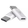 Adapter microUSB USB C 2 ks bily Emos SM7023