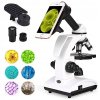 Mikroskop elektryczny XSP75 X40 X100 X400 DLA DZIECI I DOROSLYCH EAN GTIN 701806450111