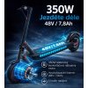 Ektrokoloběžka 350W s aplikací, Dojezd 25–30 km | Max. rychlost 20 km/h