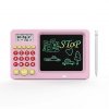 Chytrá Výuková Pomůcka pro děti, kalkulačka, displej + tužka, růžová