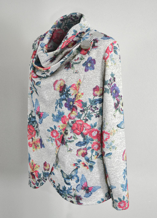 Návod na šití cardigan WRAP