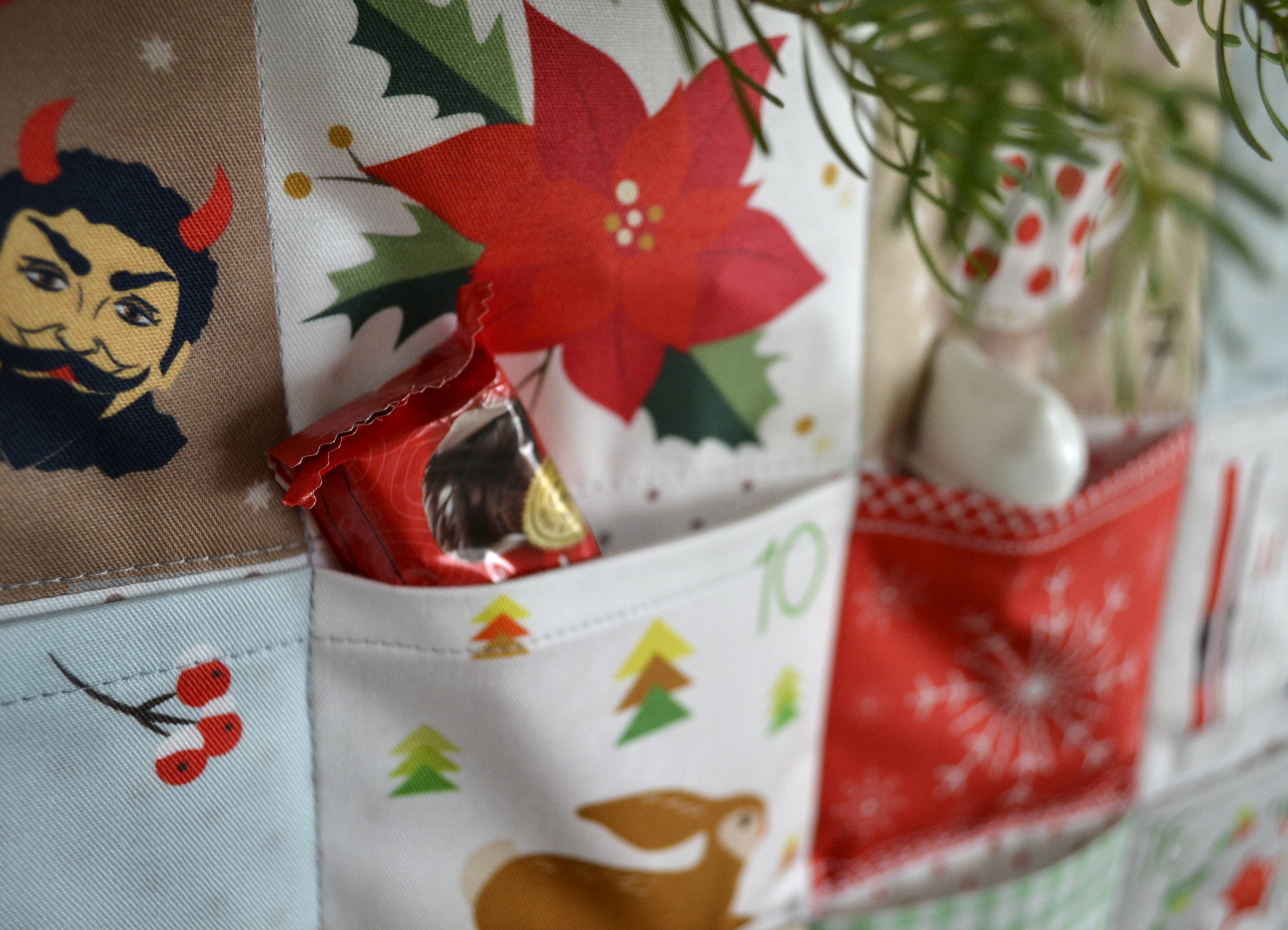 Návod na ušití adventního kalendáře