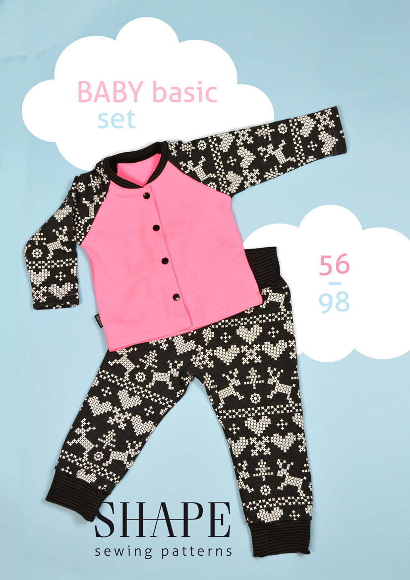 Návod na šití BABY BASIC SET