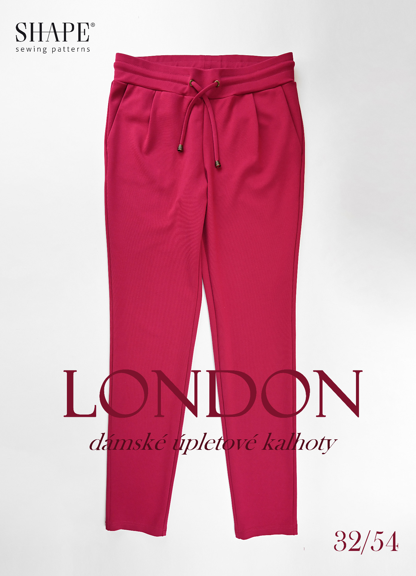 Návod na šití LONDON úpletové kalhoty