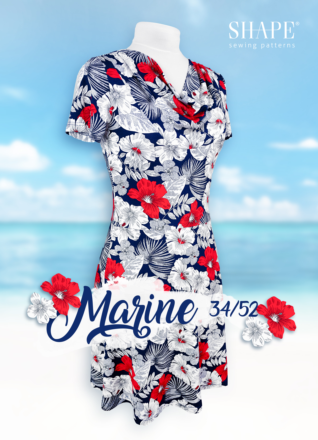 Návod na šití šaty MARINE