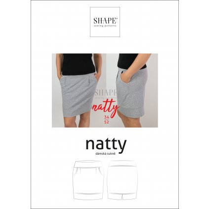 SHAPE natty sukně střih