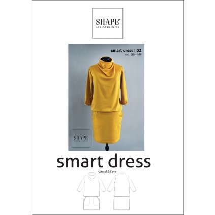 SHAPE smart dress střih