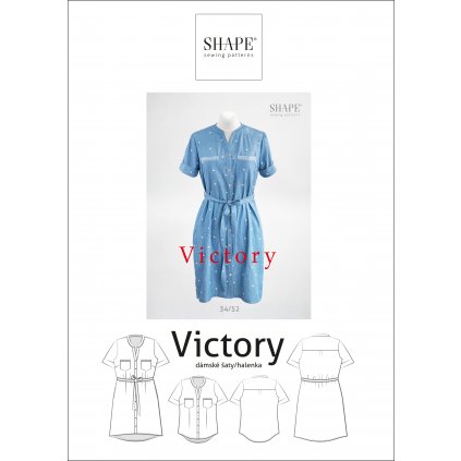 SHAPE VICTORY kosilove saty strih