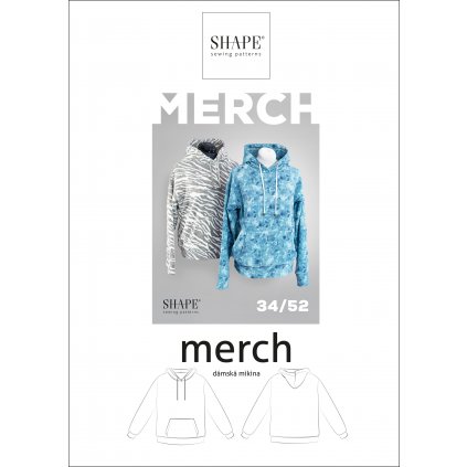 SHAPE merch strih mikina damska