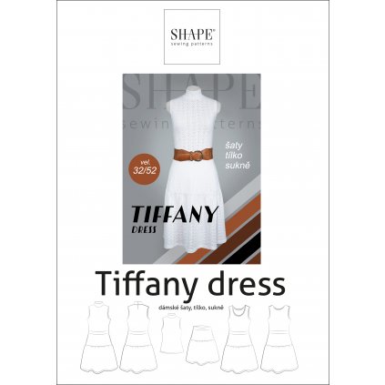 SHAPE Tiffany dress strih saty