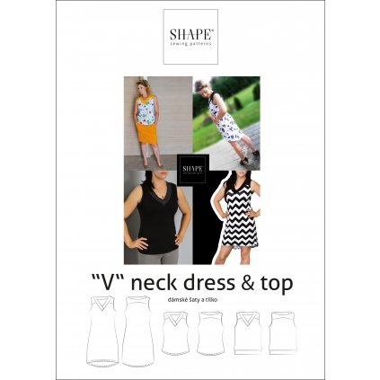 SHAPE v neck papir