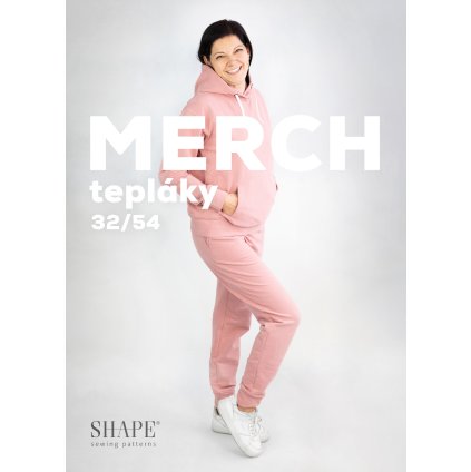 SHAPE merch damske teplaky strih