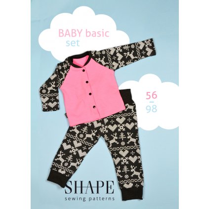 SHAPE baby basic set střih