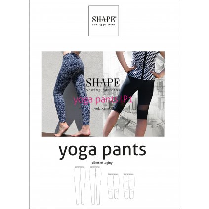 SHAPE yoga pants papir